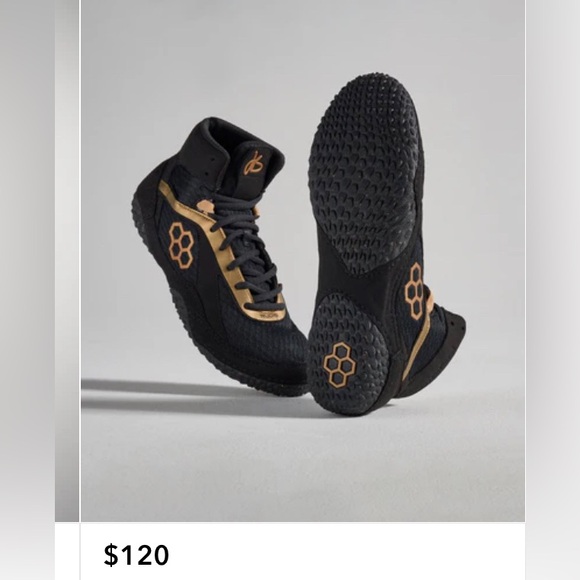 RUDIS Other - Rudis Jordan Burroughs all I see is gold new with tags wrestling shoes